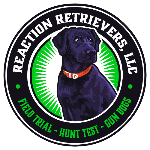 Reaction Retrievers circular badge
